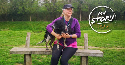 Facing a “mid-life health crisis” Lisa tells us how canicross came to her rescue