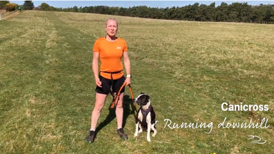 Canicross Tutorial: Master running downhill with your dog