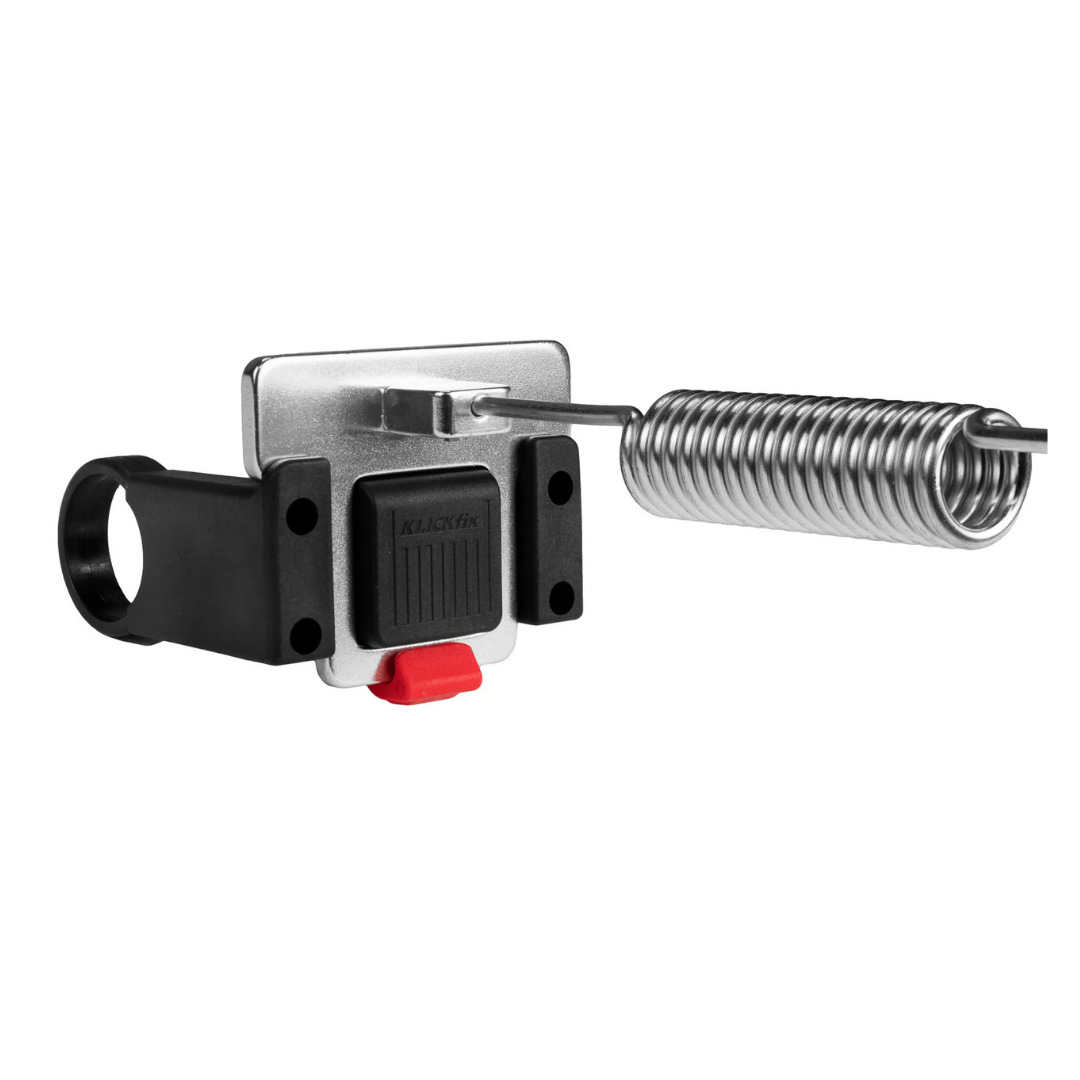 Non-stop 'Klick-Fix' Bike Attachment