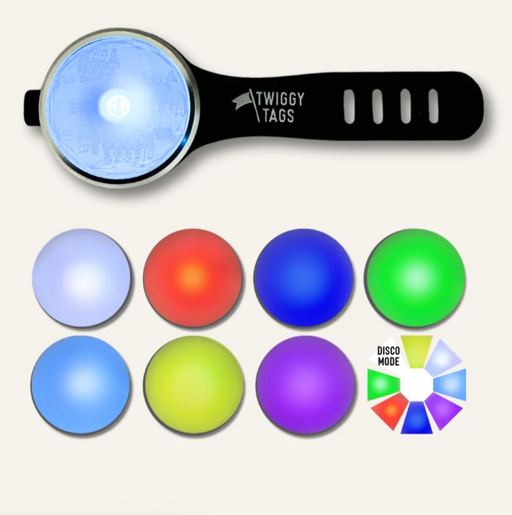 TrekBright® Dog Safety Light by Twiggy Tags