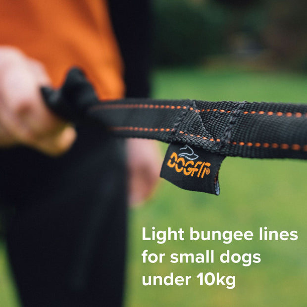 Light DogFit® Short Canicross Line 1.2m clip both ends