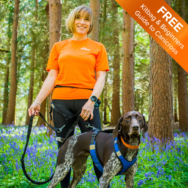 Starter Kit with Zero DC Harness DogFit Canicross kit, advice and training